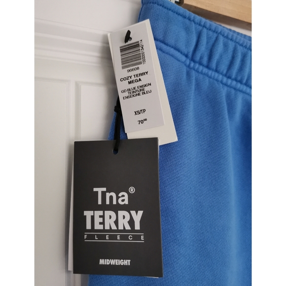 BNWT!!! Tna TERRY FLEECE MEGA SWEATPANT #96608-Regular Length - Picture 2 of 6